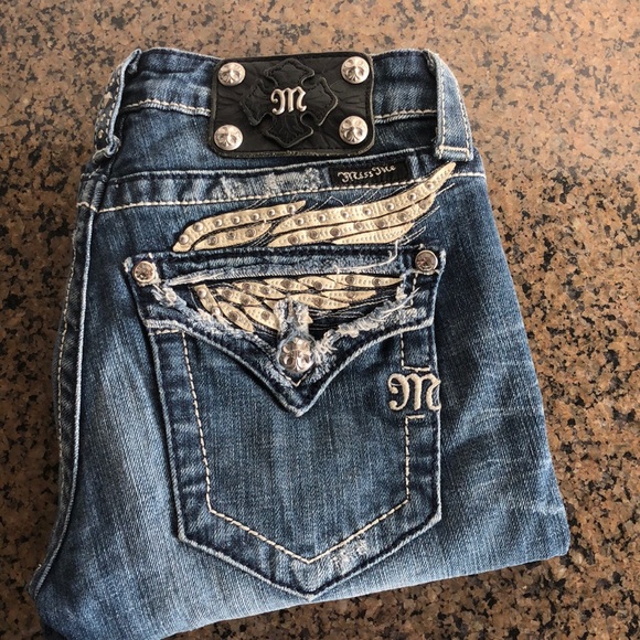 Miss Me Boot Cut Jeans Size 26 - Picture 13 of 13